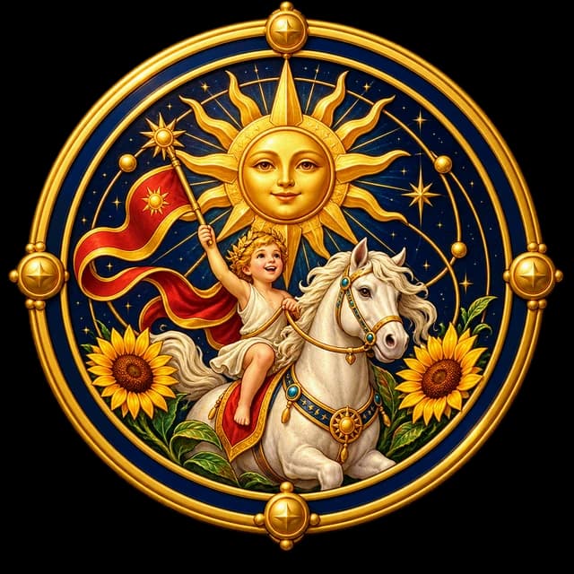 The Sun — Major Arcana sigil
